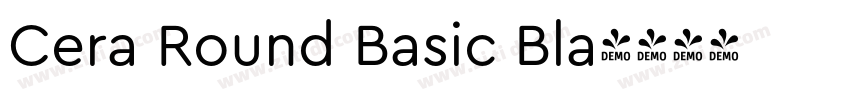 Cera Round Basic Bla字体转换